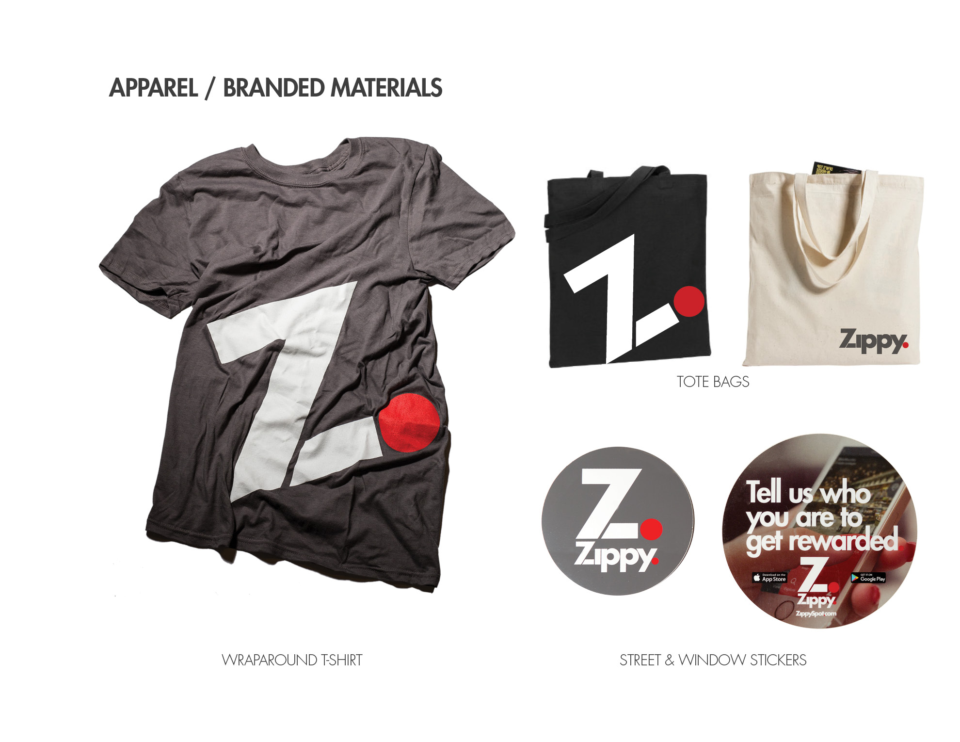 Zippy - Apparel & Branded Material